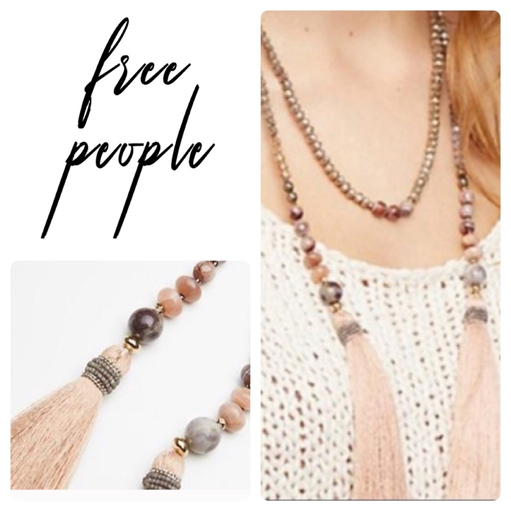 Free people tassel Necklace